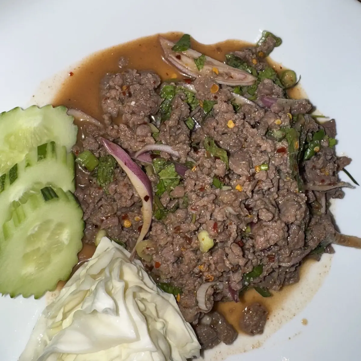 Larb Chicken Beef or Pork