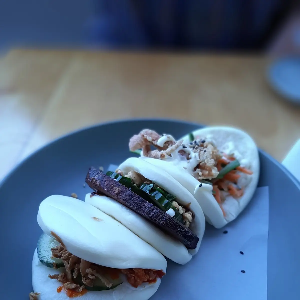 PB & J Steamed Buns
