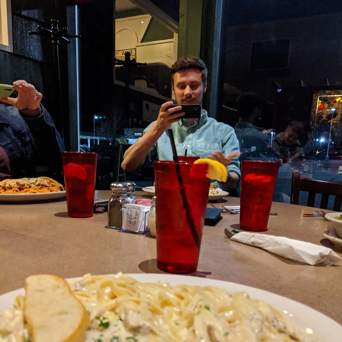 Fettuccine Alfredo with Chicken