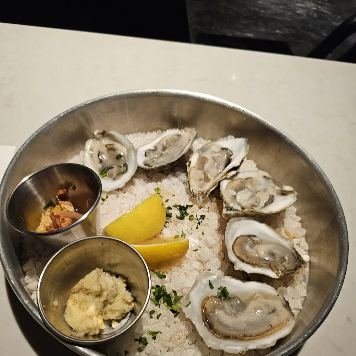 Oysters on the Half Shell