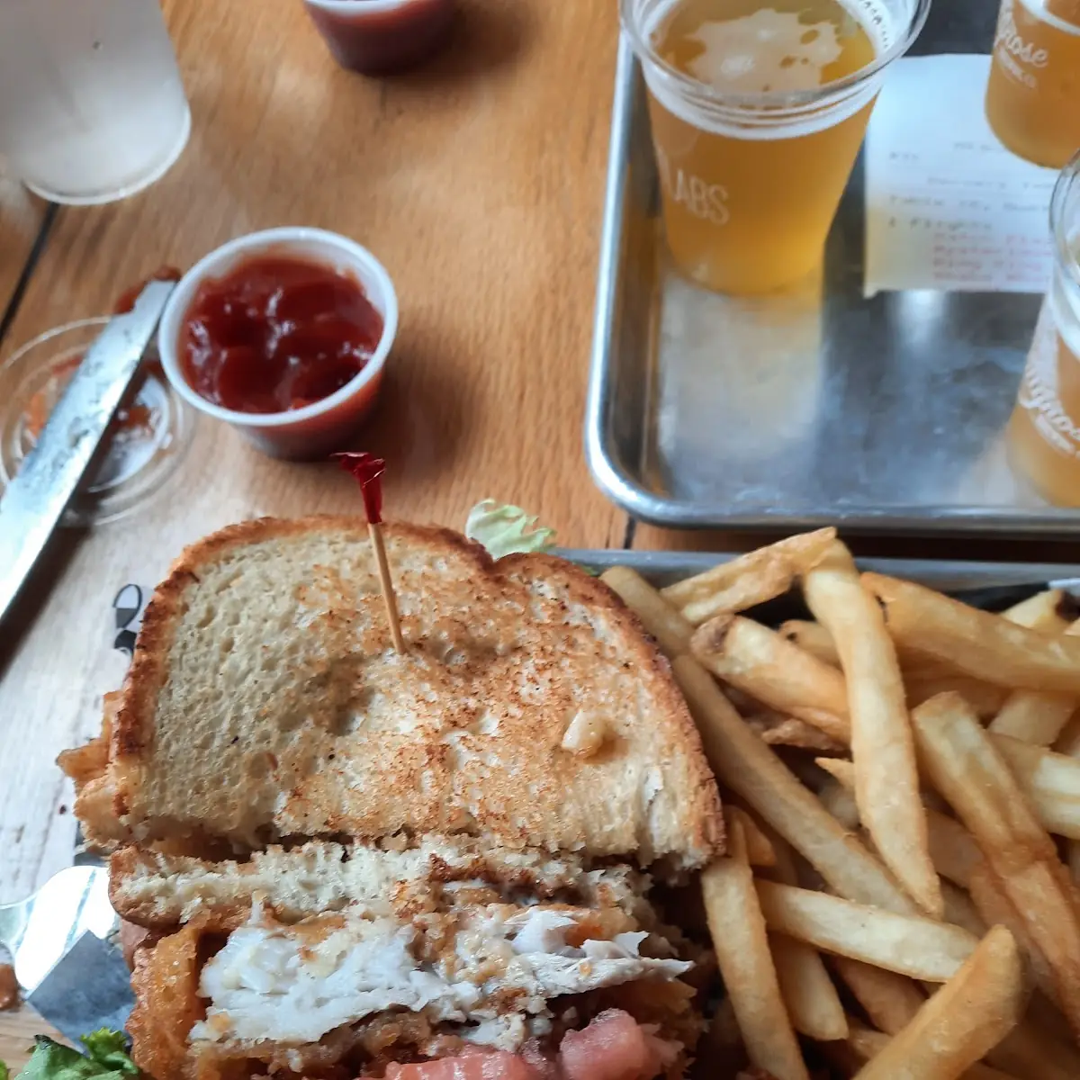 Haddock Sandwich