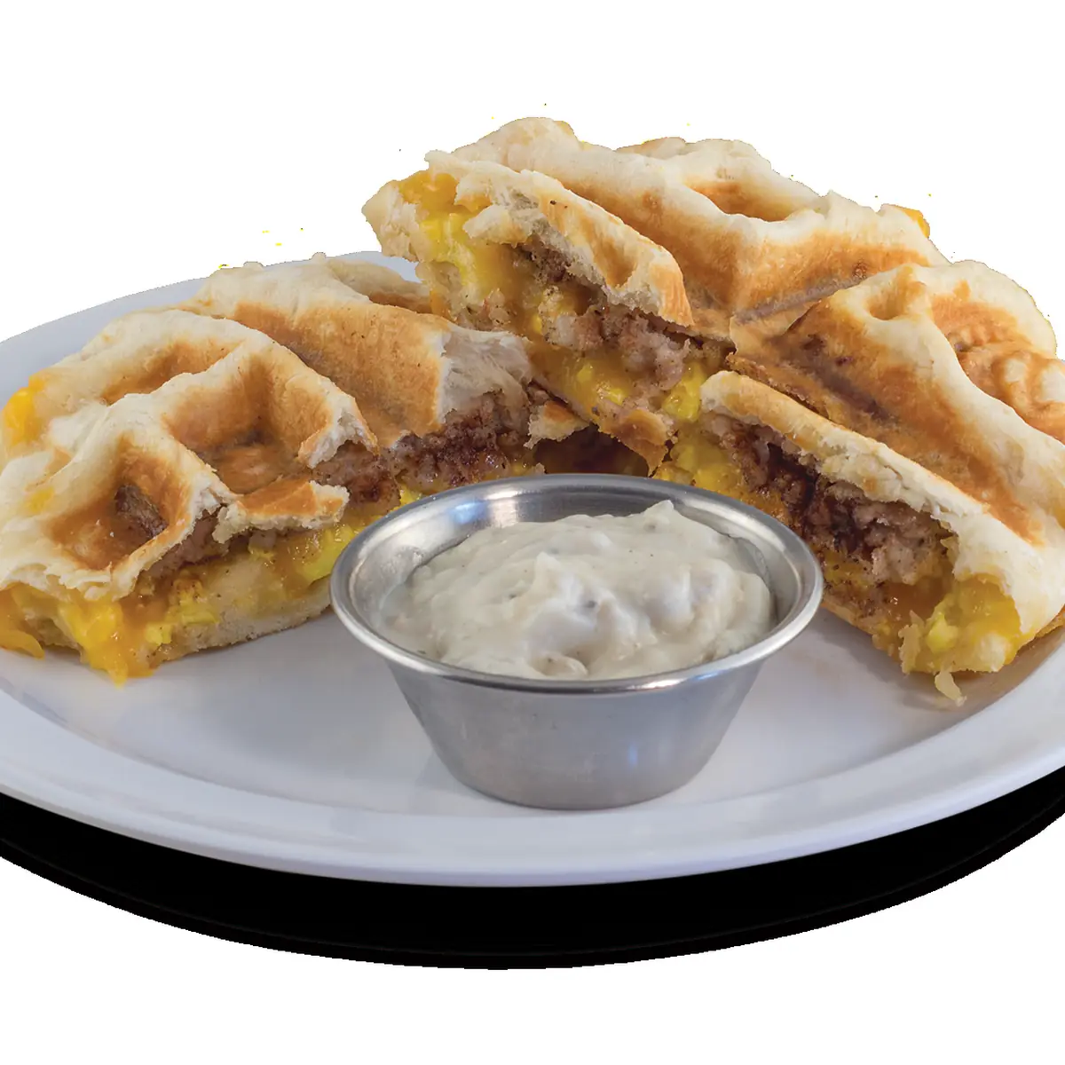 Sausage Egg and Cheese Biscuit