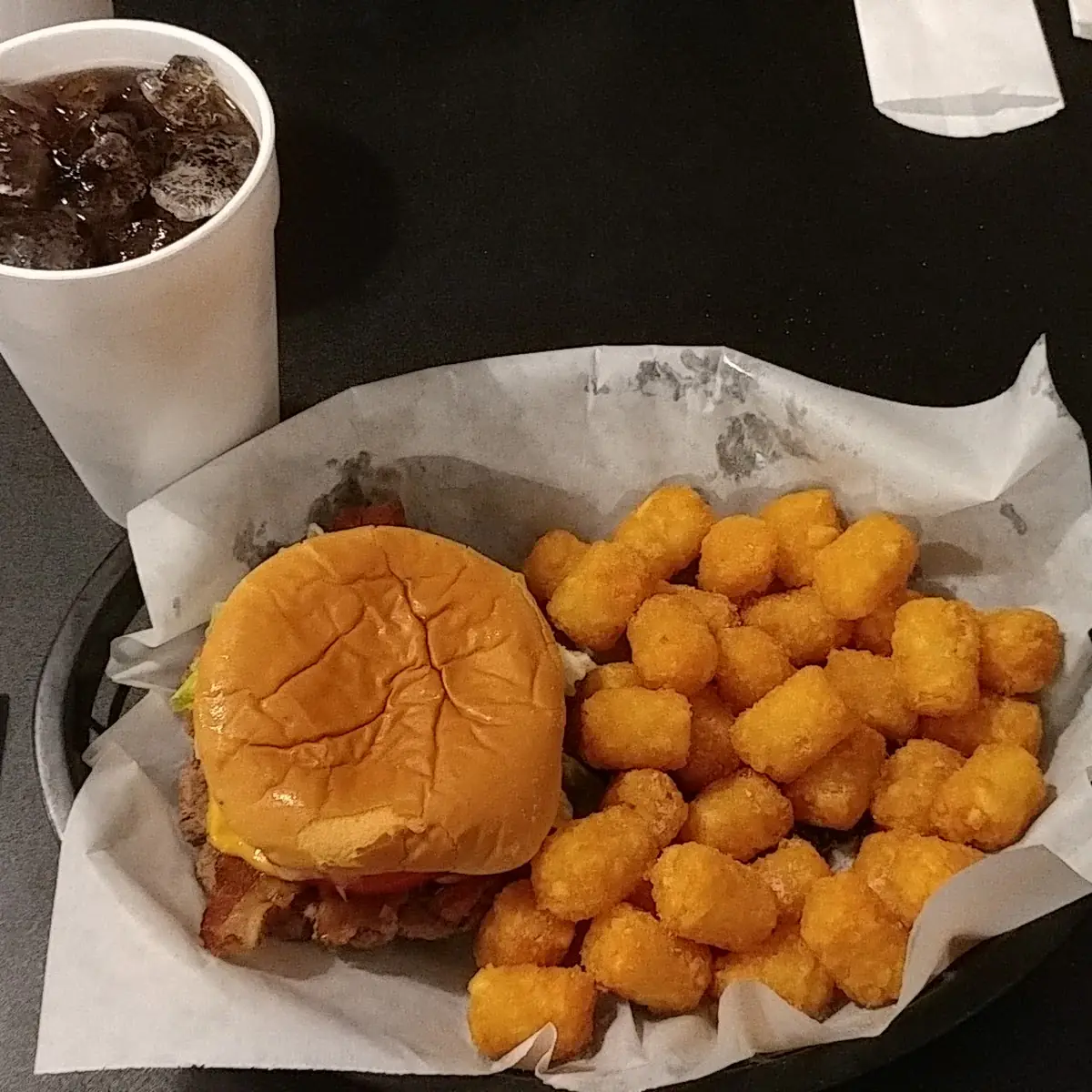Bacon Cheeseburger with Tots