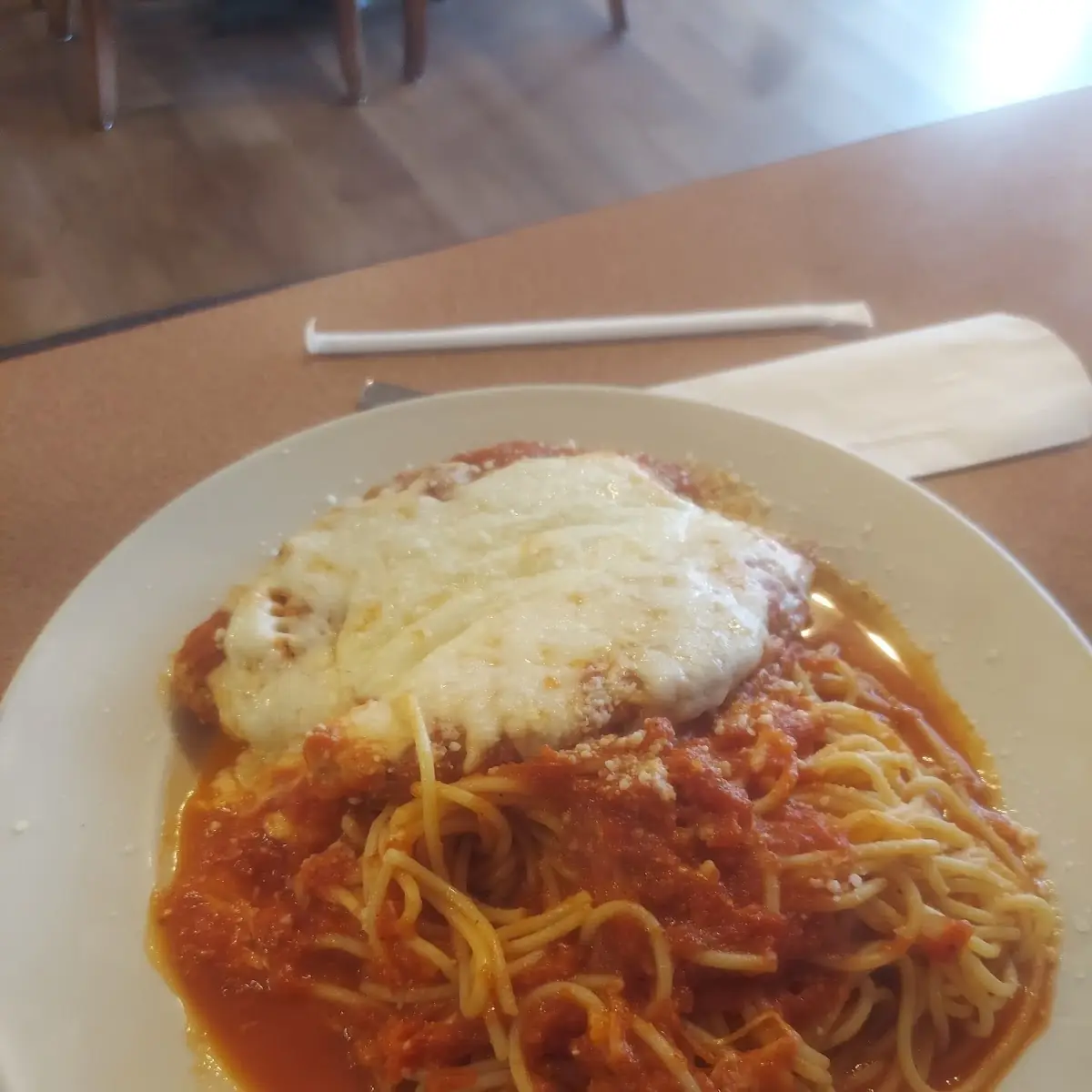 Chicken Parmigiana Plate
