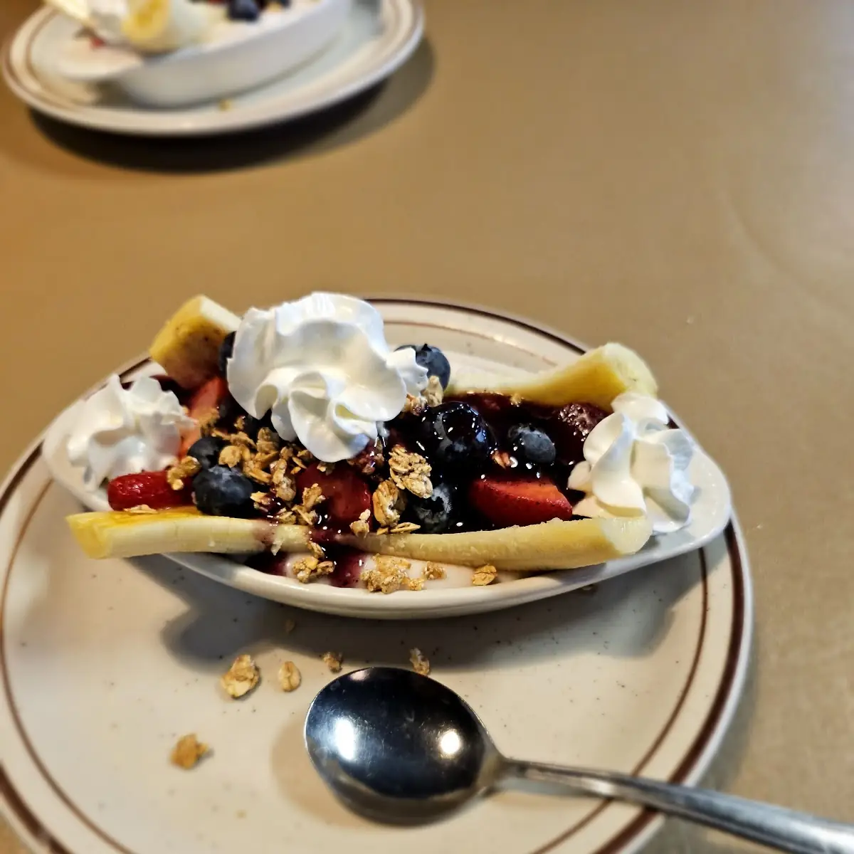 Breakfast Banana Split