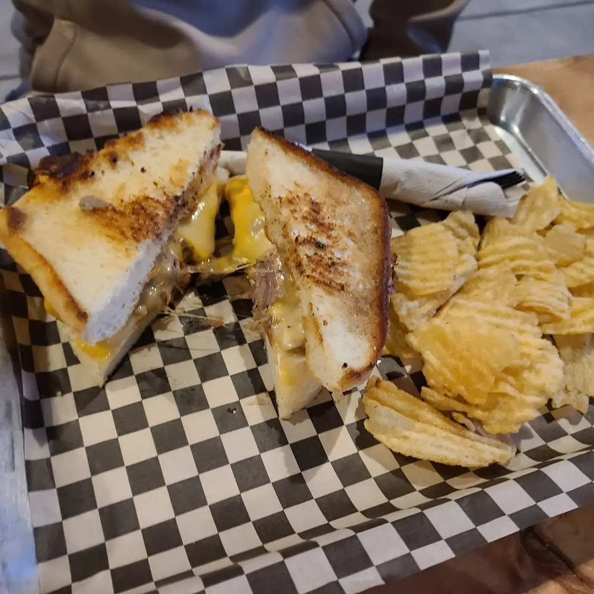 Grilled Cheese with Pulled Pork