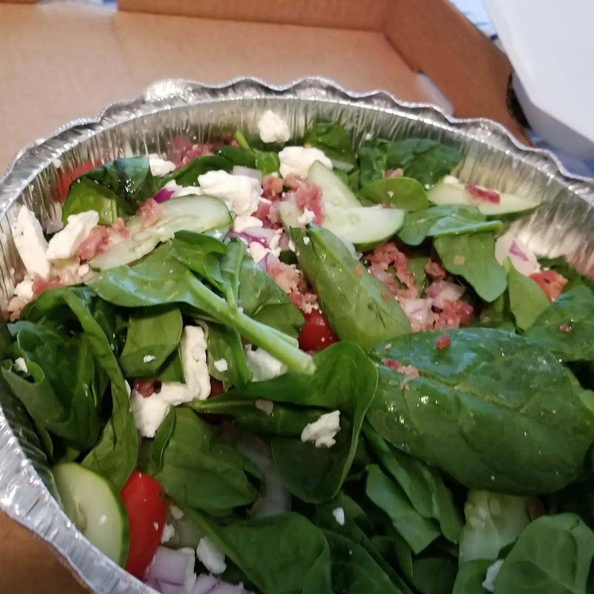 Salad with Raspberry Vinaigrette