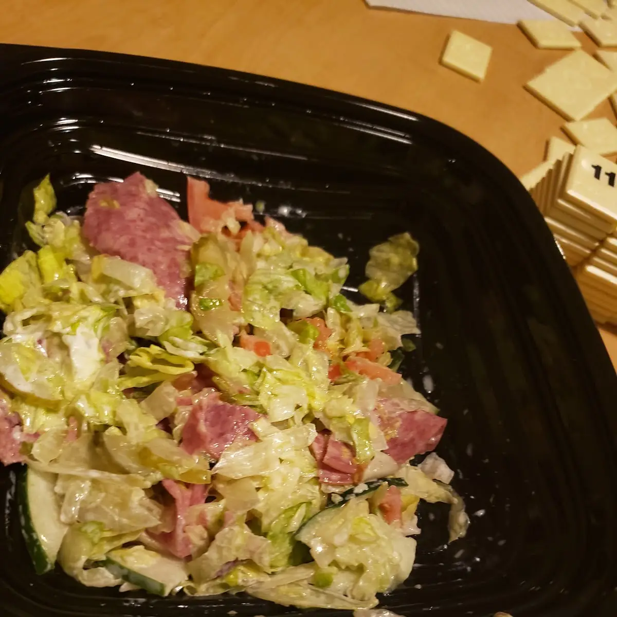 Salami Chopped Salad