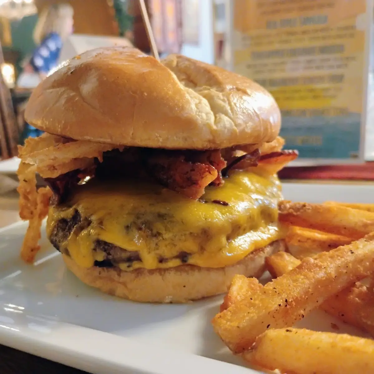 Bourbon Bacon Cheddar Burger