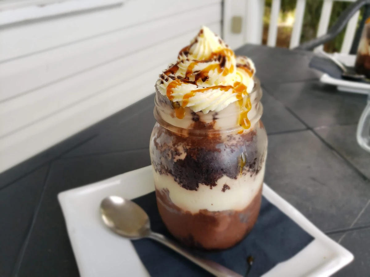 Chocolate Explosion Trifle, Lily Stone Cafe