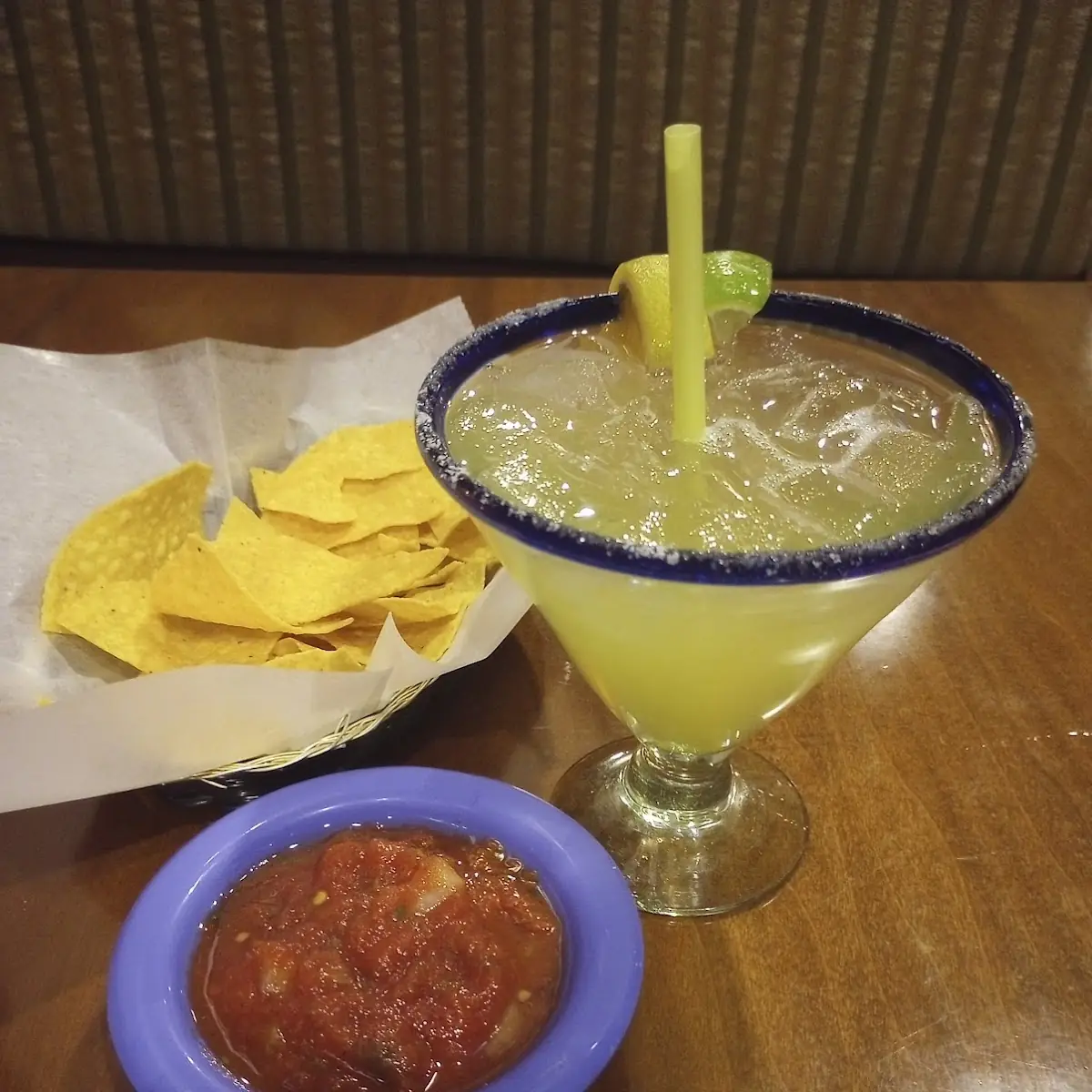 House Margarita and Chips