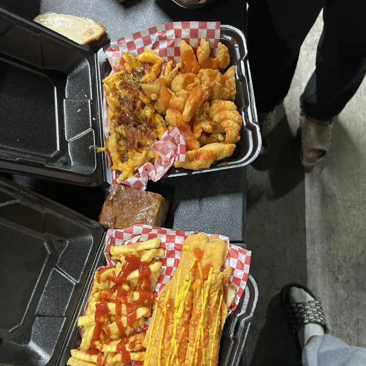 Cod Fish and French Fries