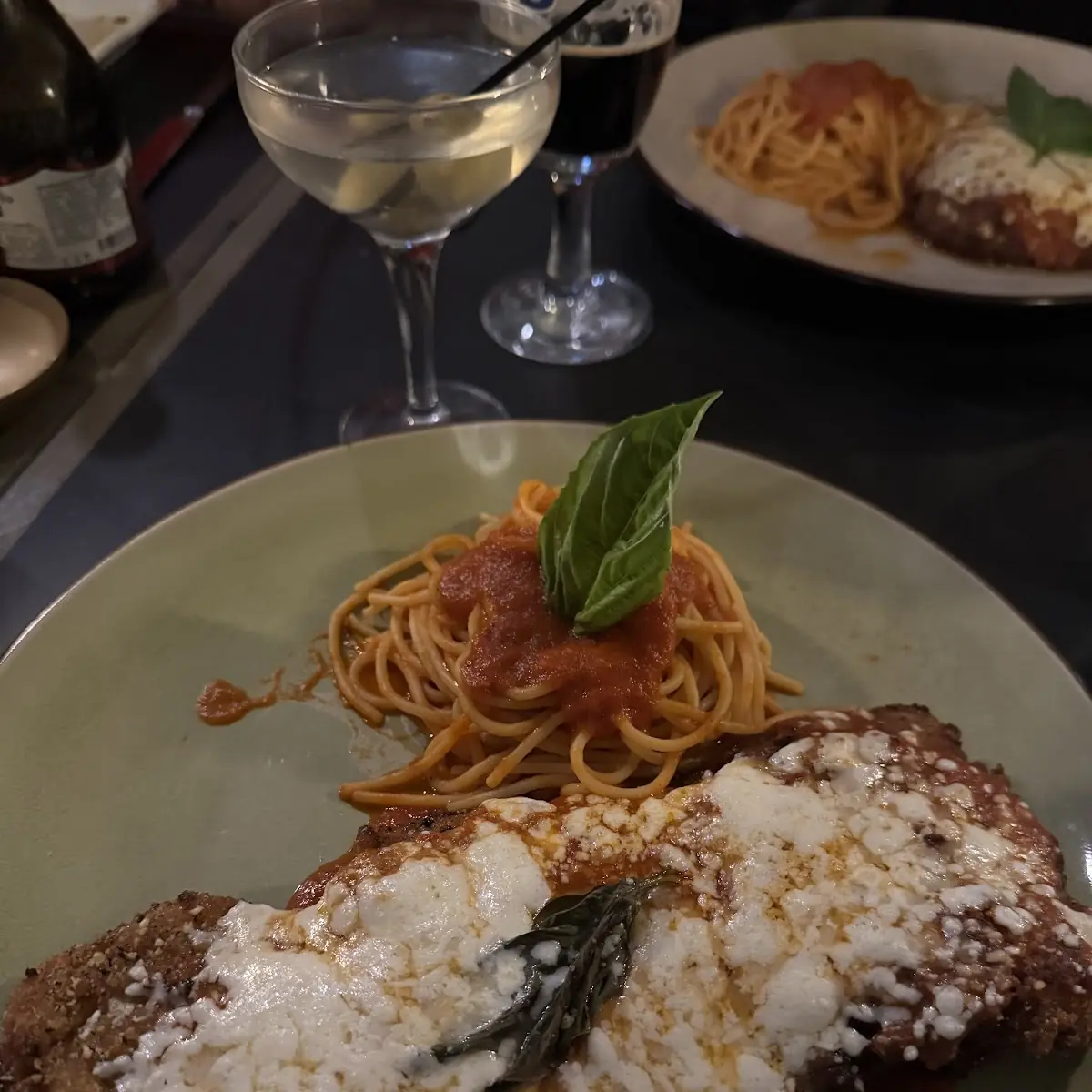 Chicken Parmesan with Spaghetti