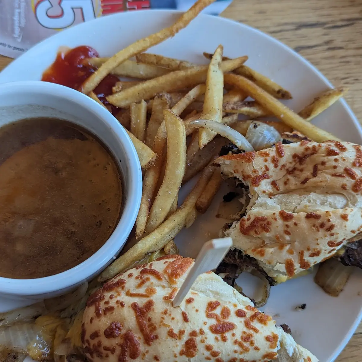Prime Rib French Dip Sandwich
