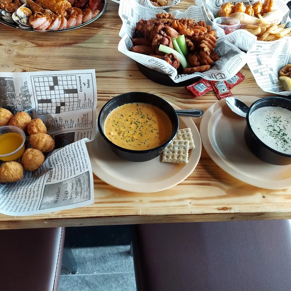 Seafood Salad Crab Bites Chowder