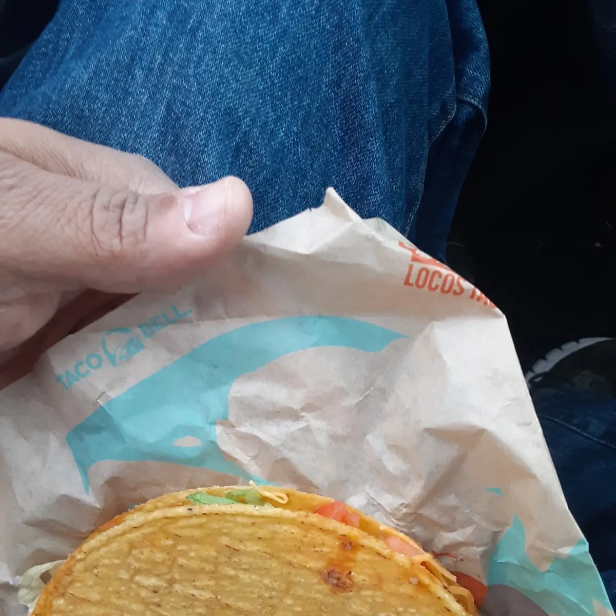 Unwrapped Hard Shell Taco