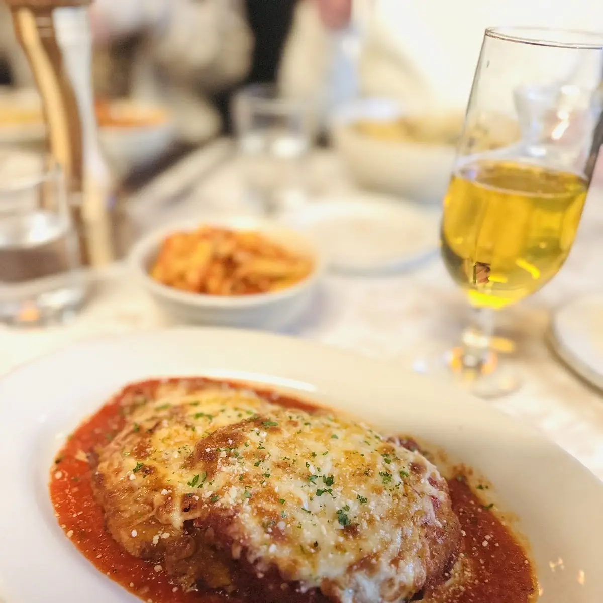 Eggplant Parmesan Entree
