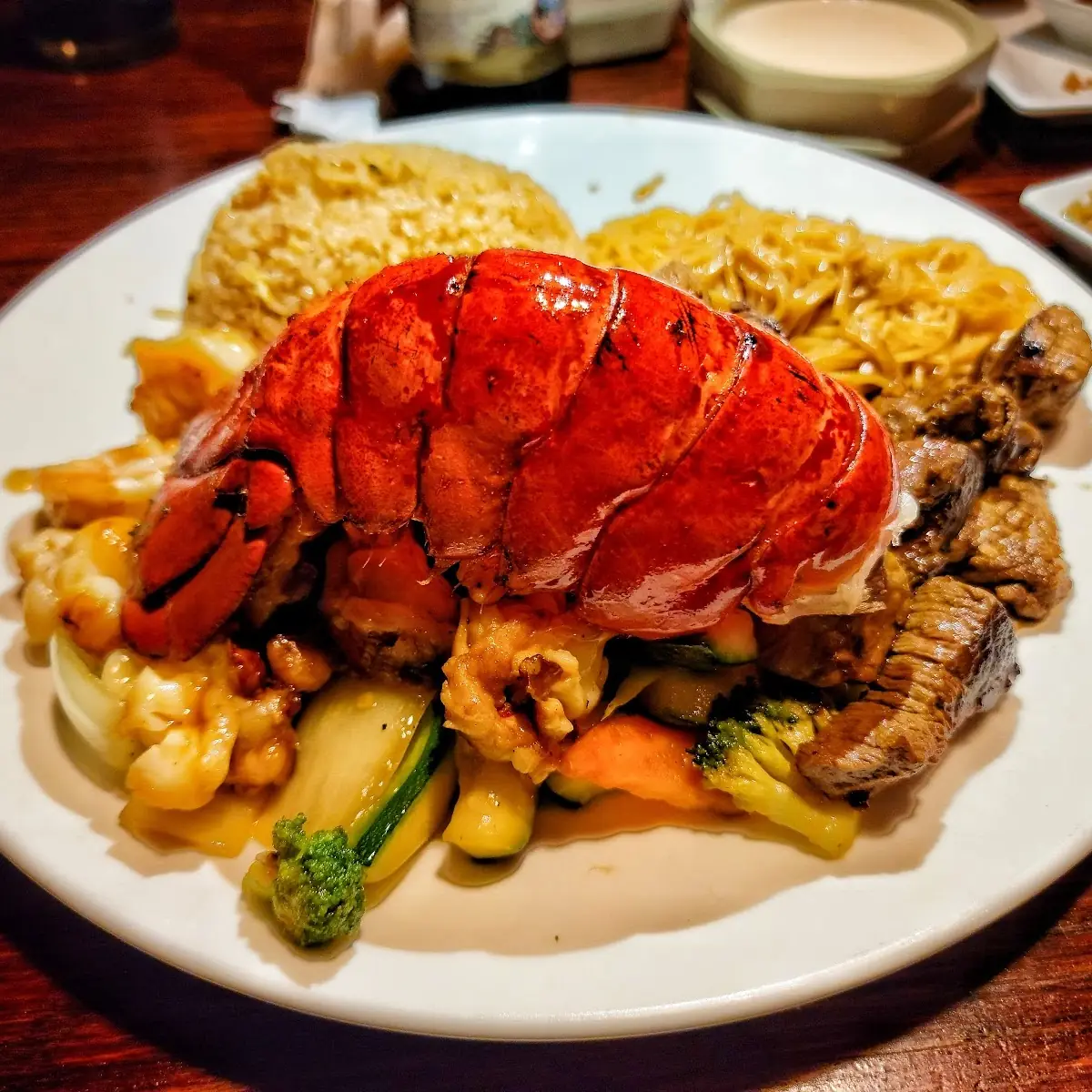 Filet Mignon with Lobster Tail