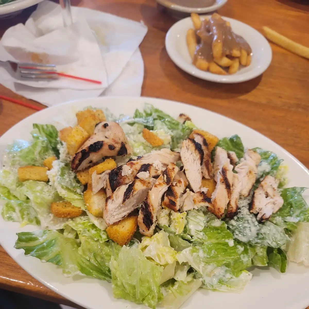 Grilled Chicken Caesar Salad
