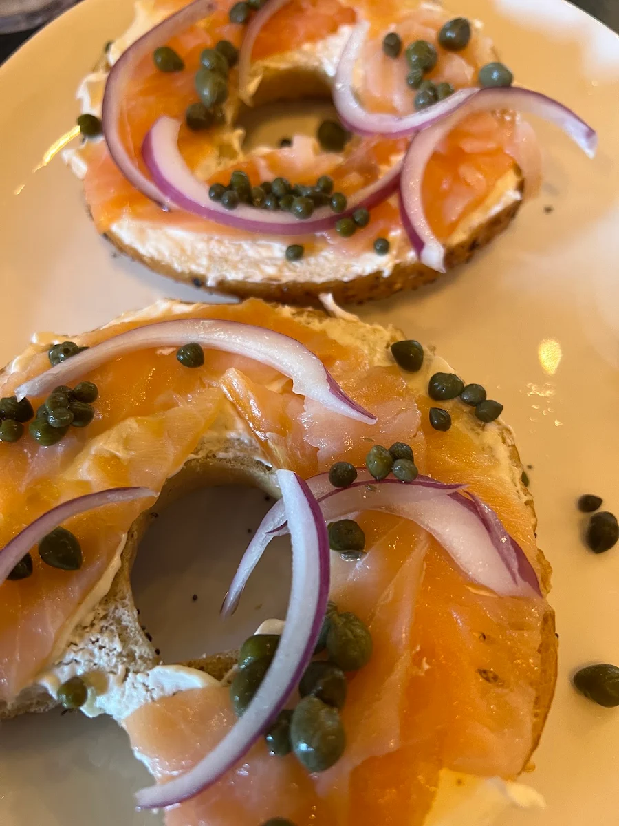 Smoked Salmon Bagel