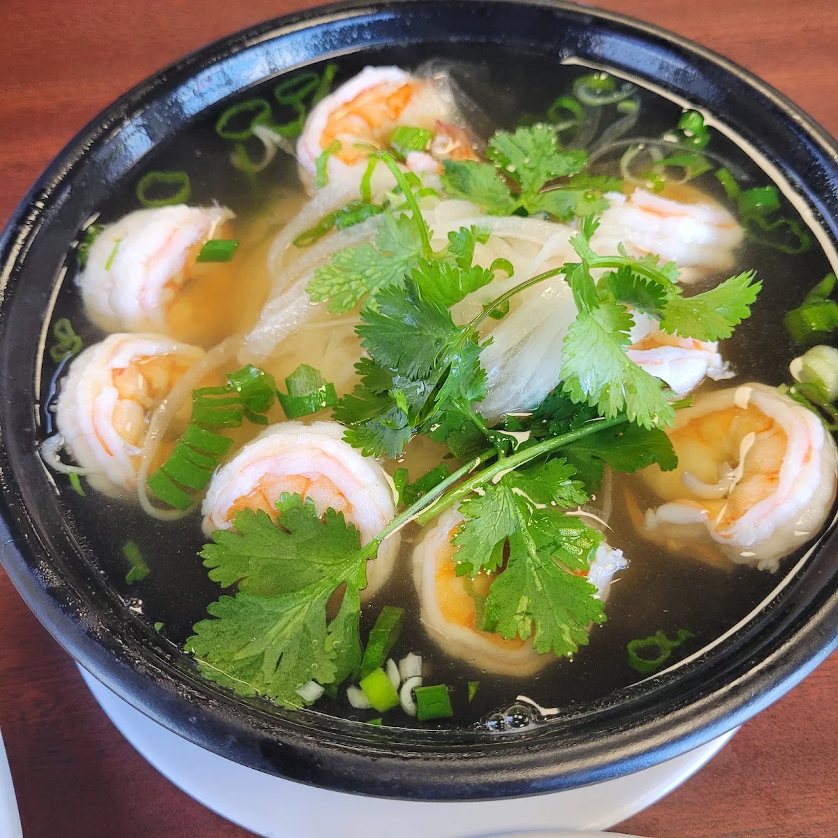 Shrimp Pho Noodle Soup