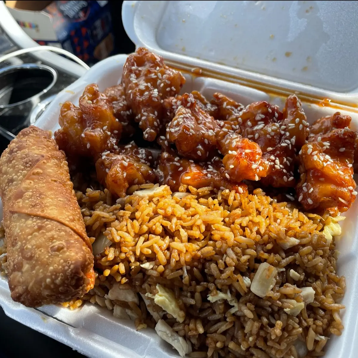 Sesame Chicken Lunch Special