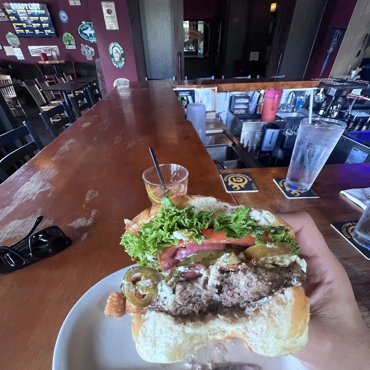 Bacon Blue Burger Add Jalapeños