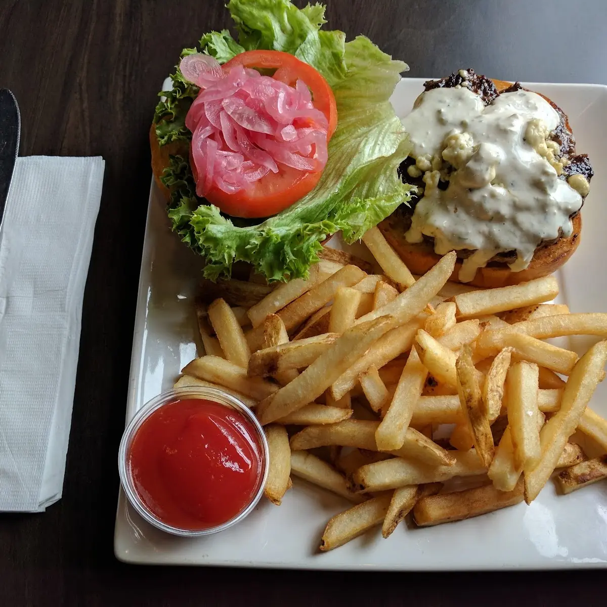 Blue Cheese Burger