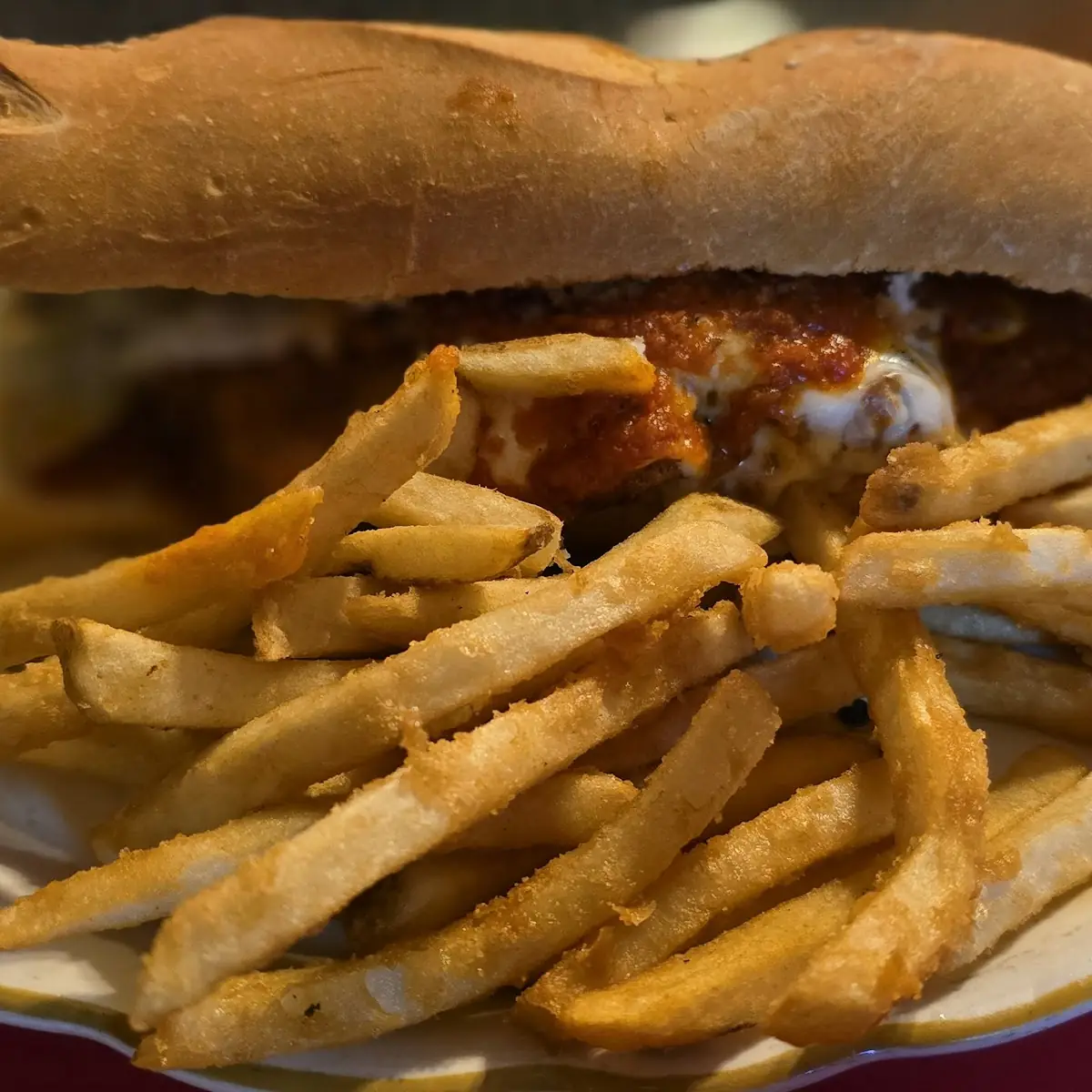 Chicken Parmigiana Sandwich