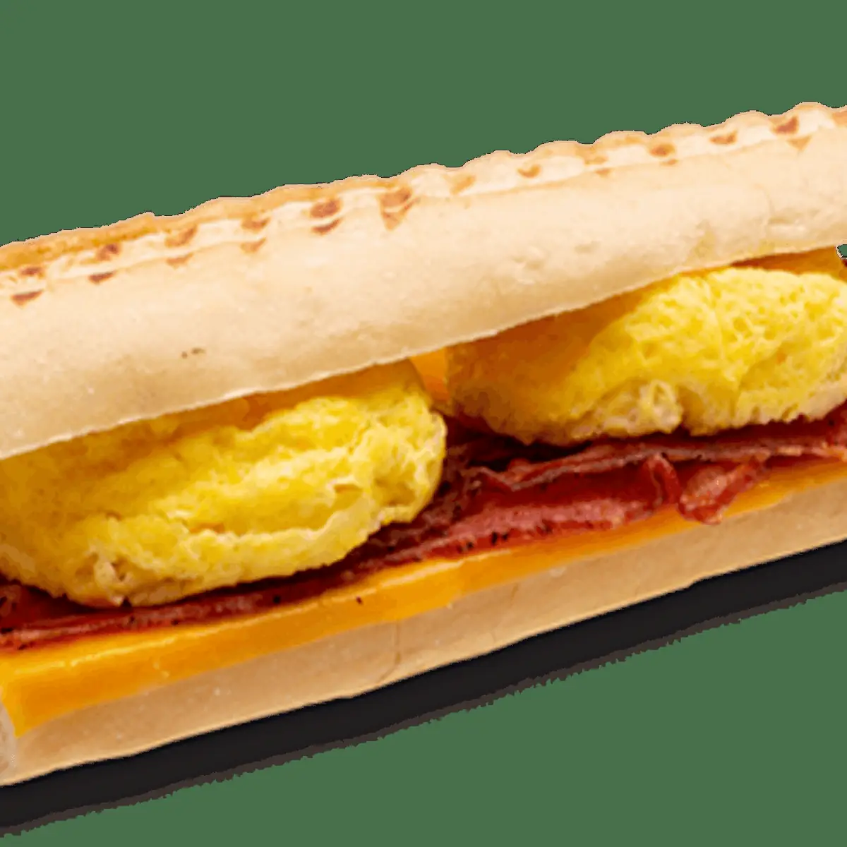 Peppered Bacon Egg and Cheese Sub