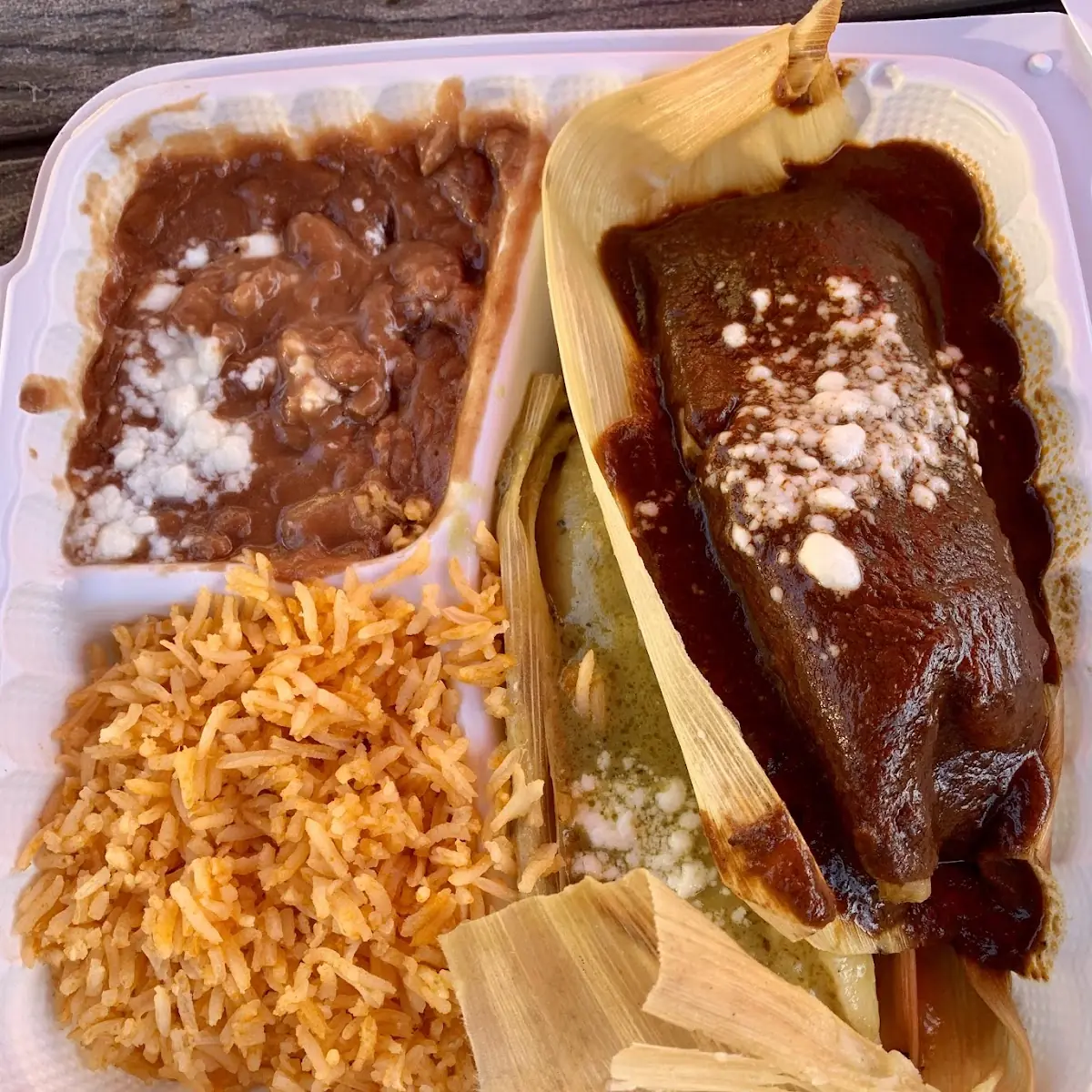 Refried Beans & Rice