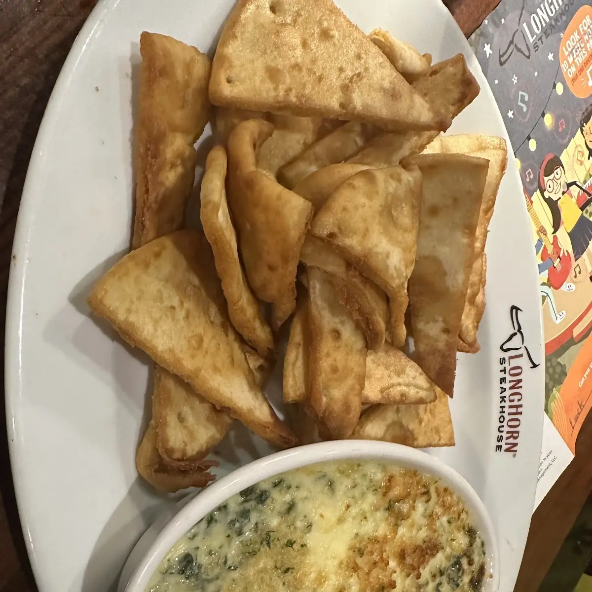 Parmesan Crusted Spinach Dip
