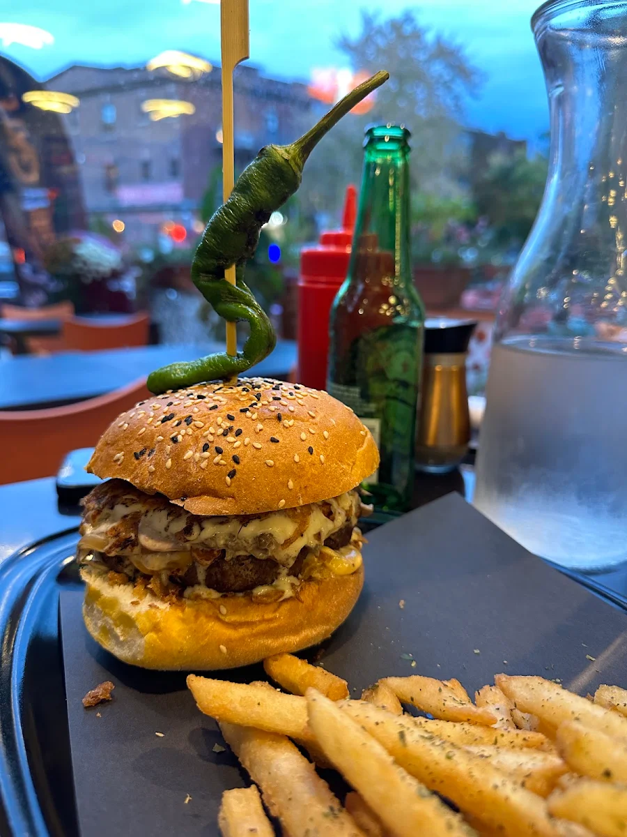 Cheeseburger-de Beyrouth