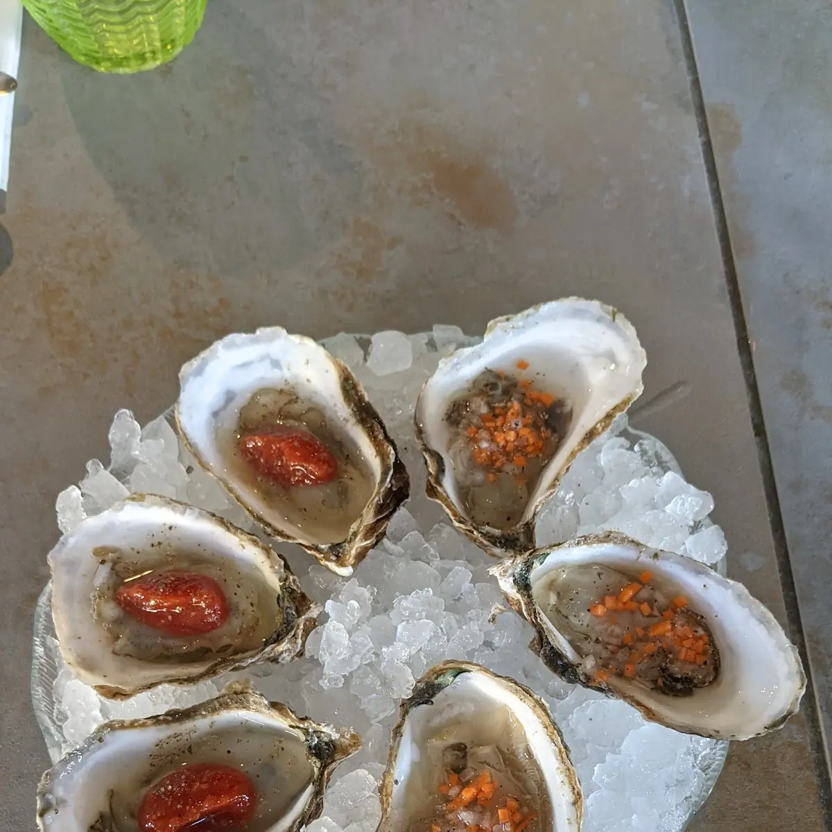 Oysters on Ice