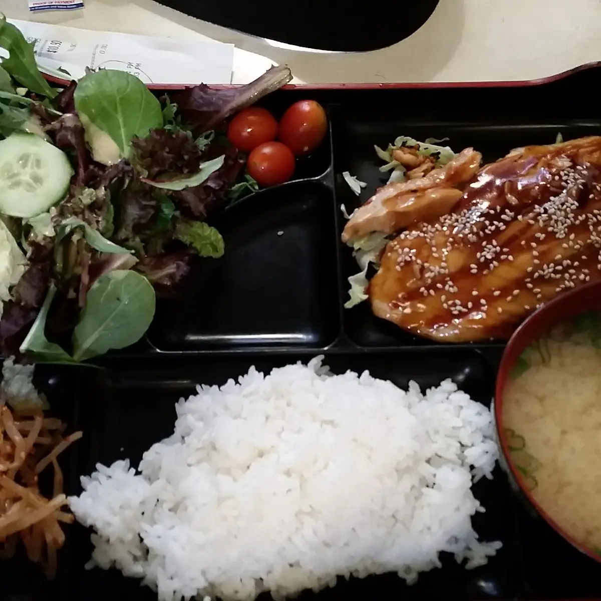 Salmon Bento Box