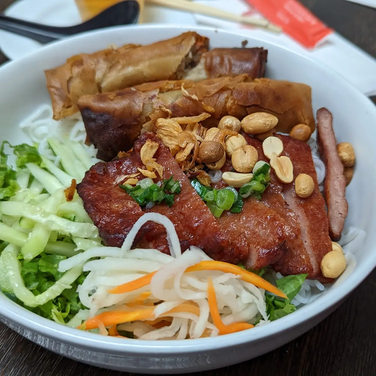 Bun Nem Nuong Cha Gio