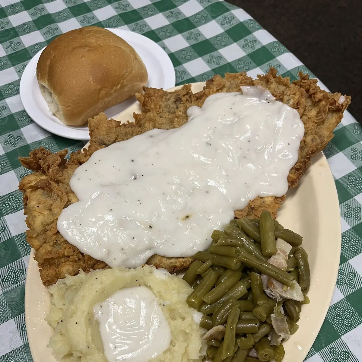 Chicken Fried Steak and Sandwich Combo