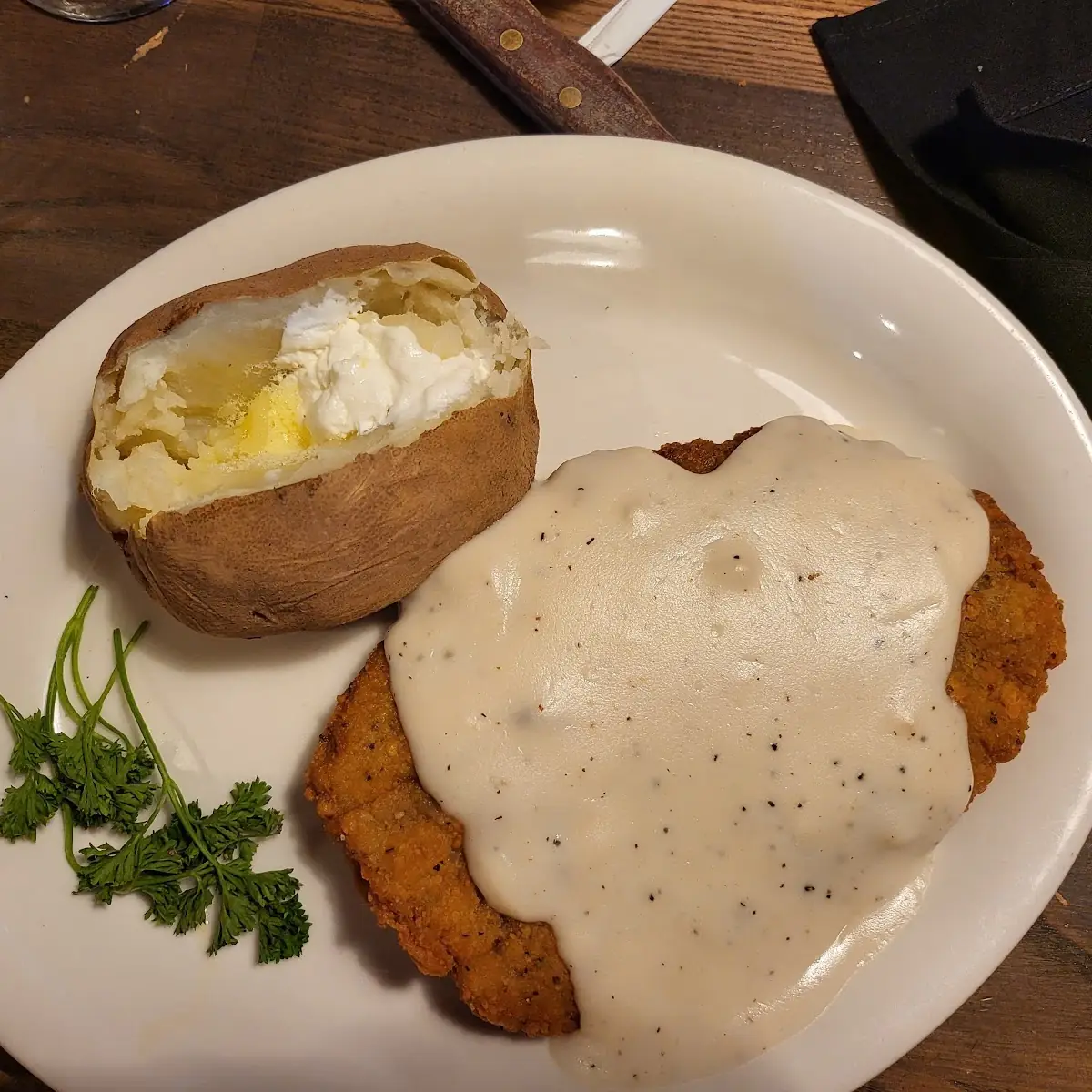 Chicken Fried Steak Dinner
