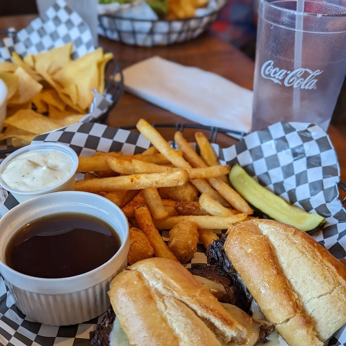 Prime Rib Dip Sandwich