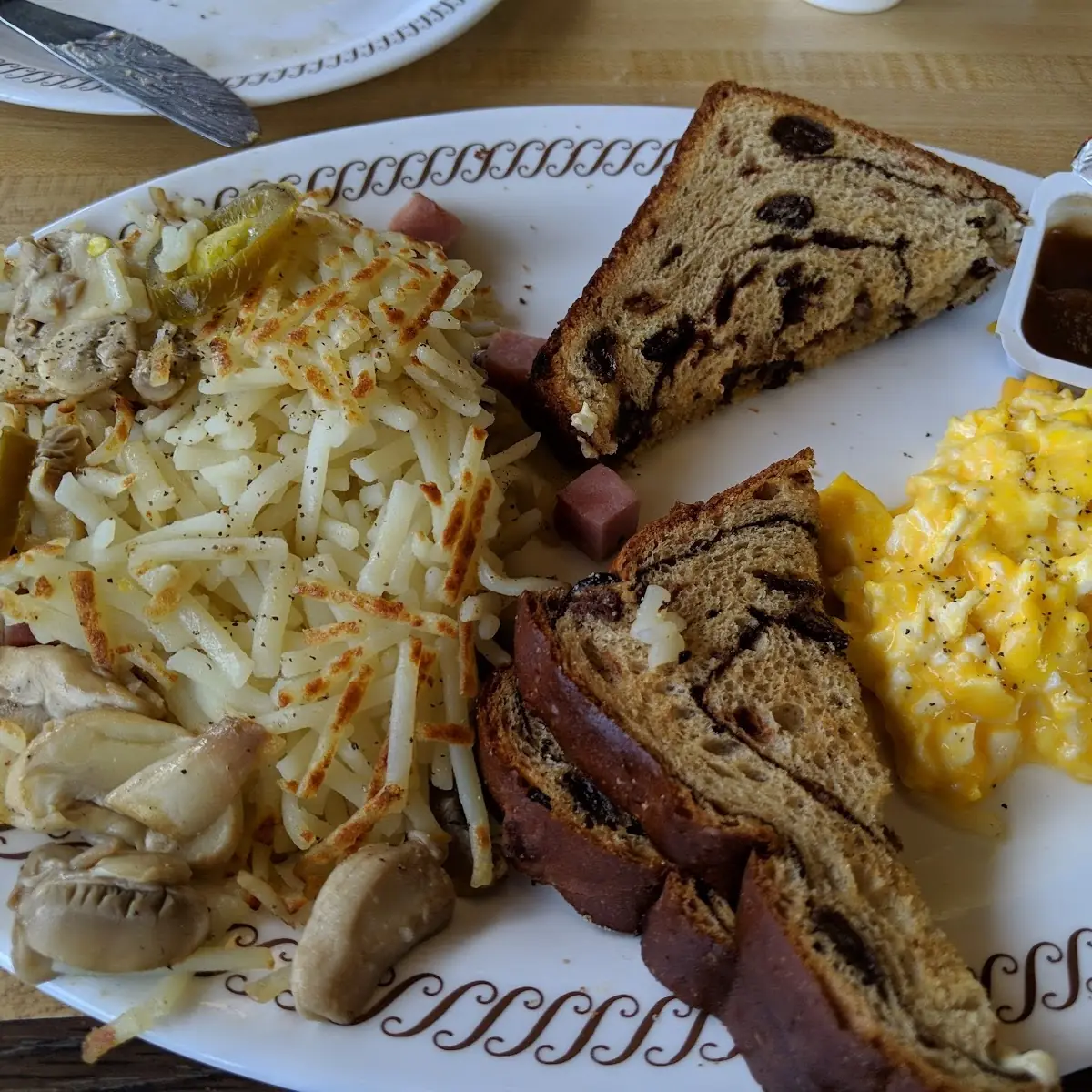 Egg & Cheese Melt Plate