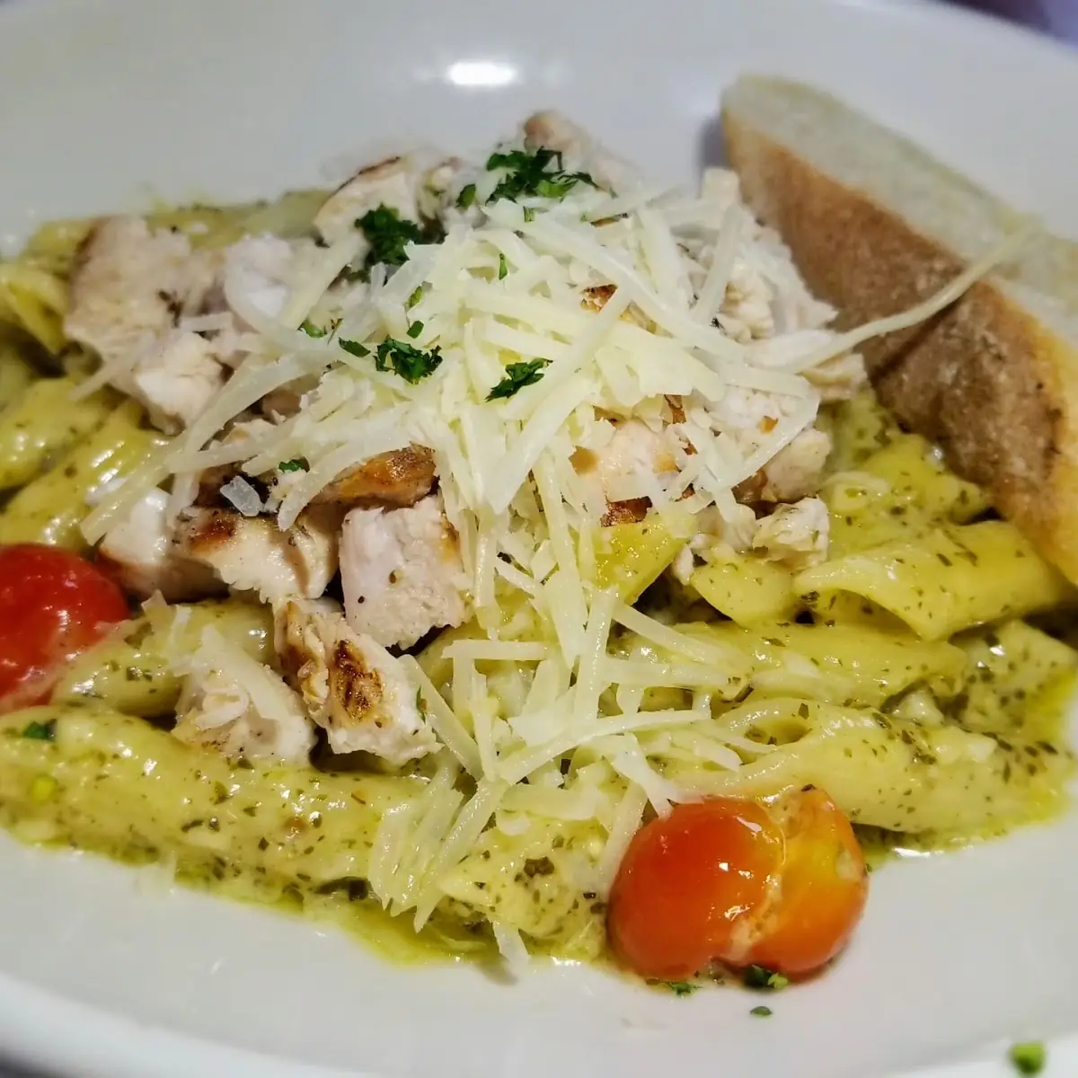 Grilled Chicken Penne Pasta