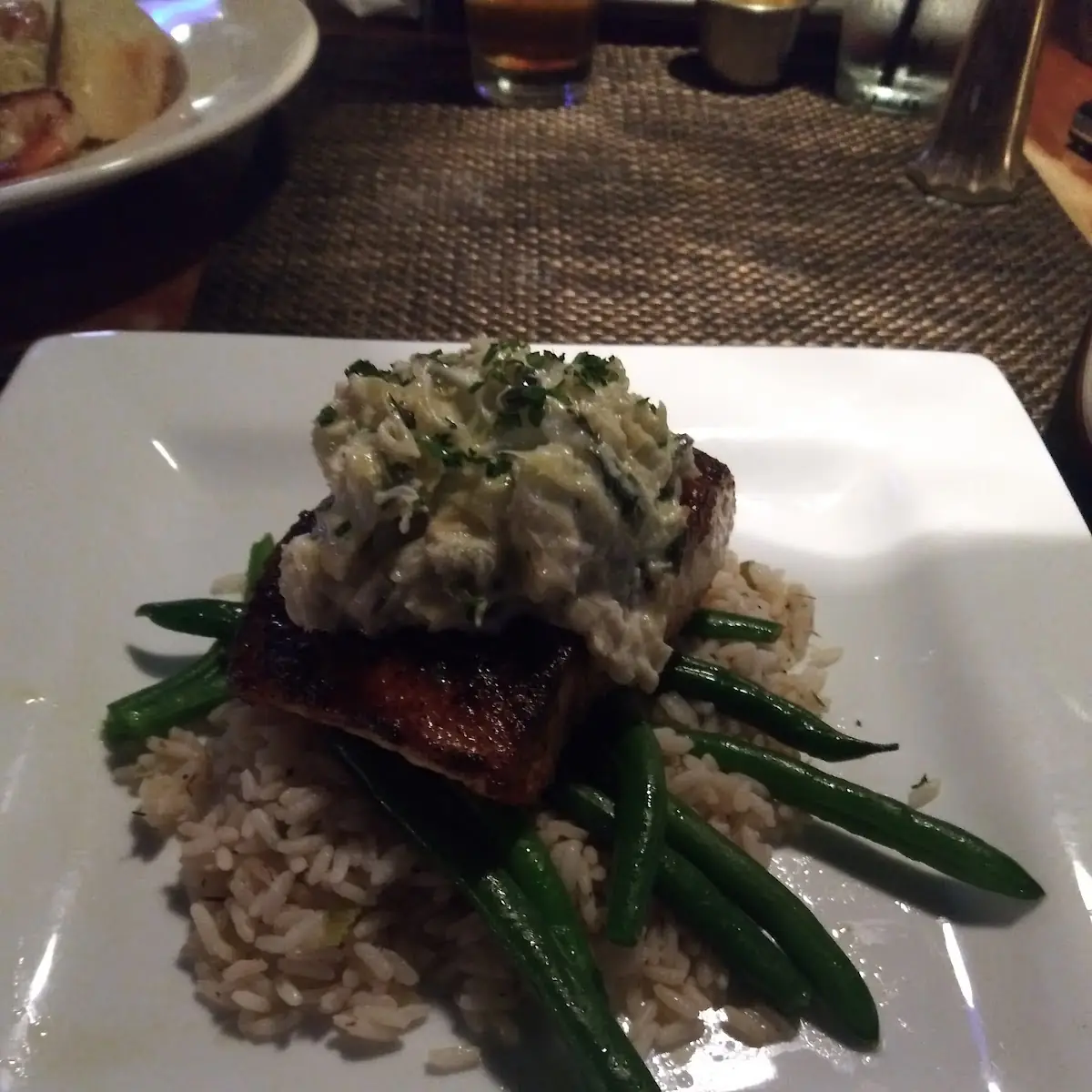 Steak Rice and Green Beans