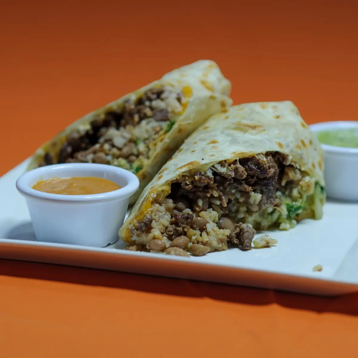 Burrito Mar Y Tierra