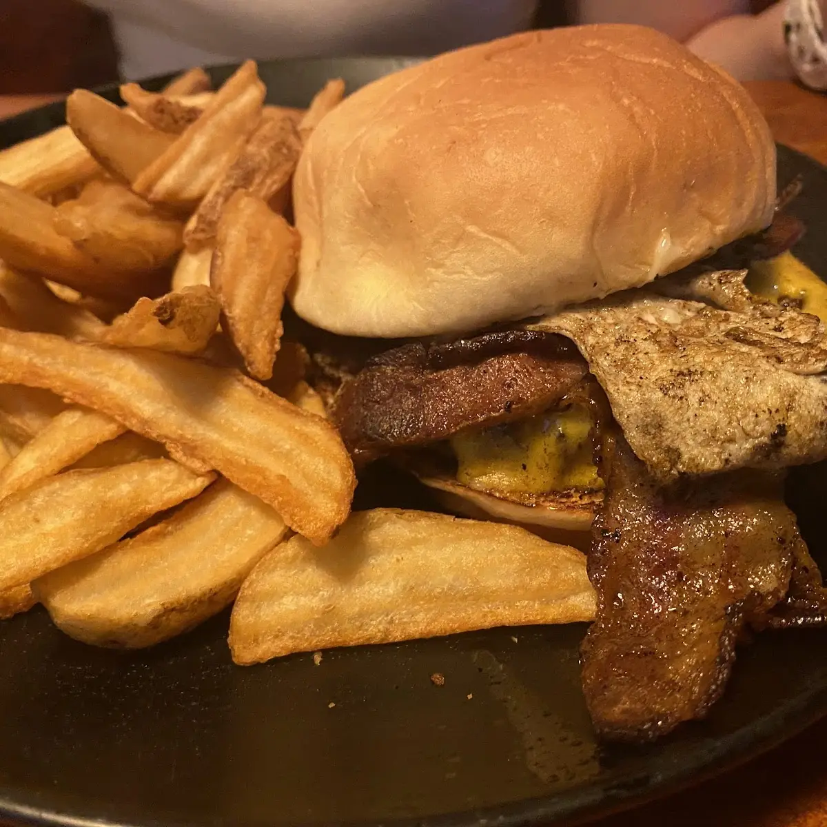 Bacon Egg and Cheeseburger