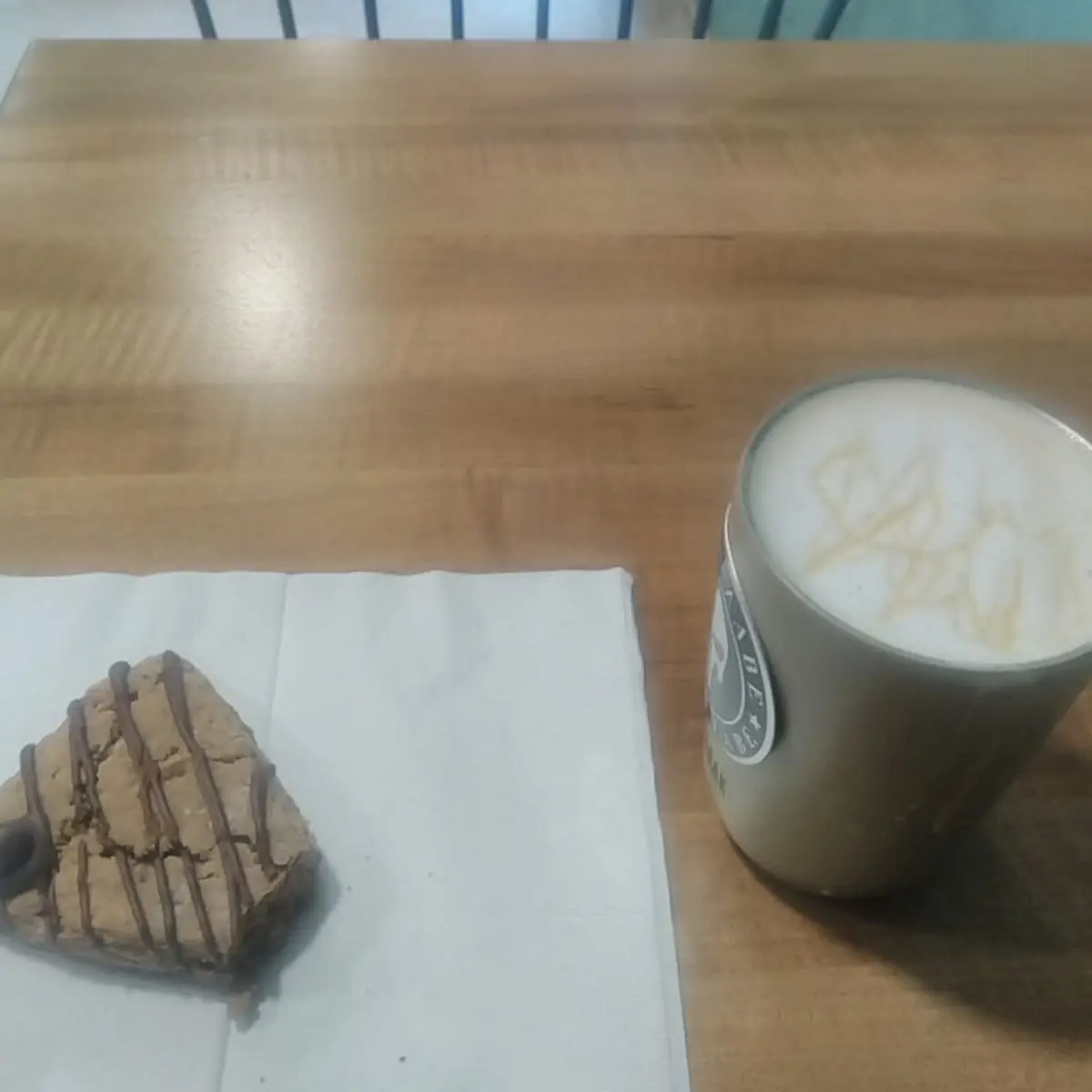 Vanilla Latte and Chocolate Chip Scones