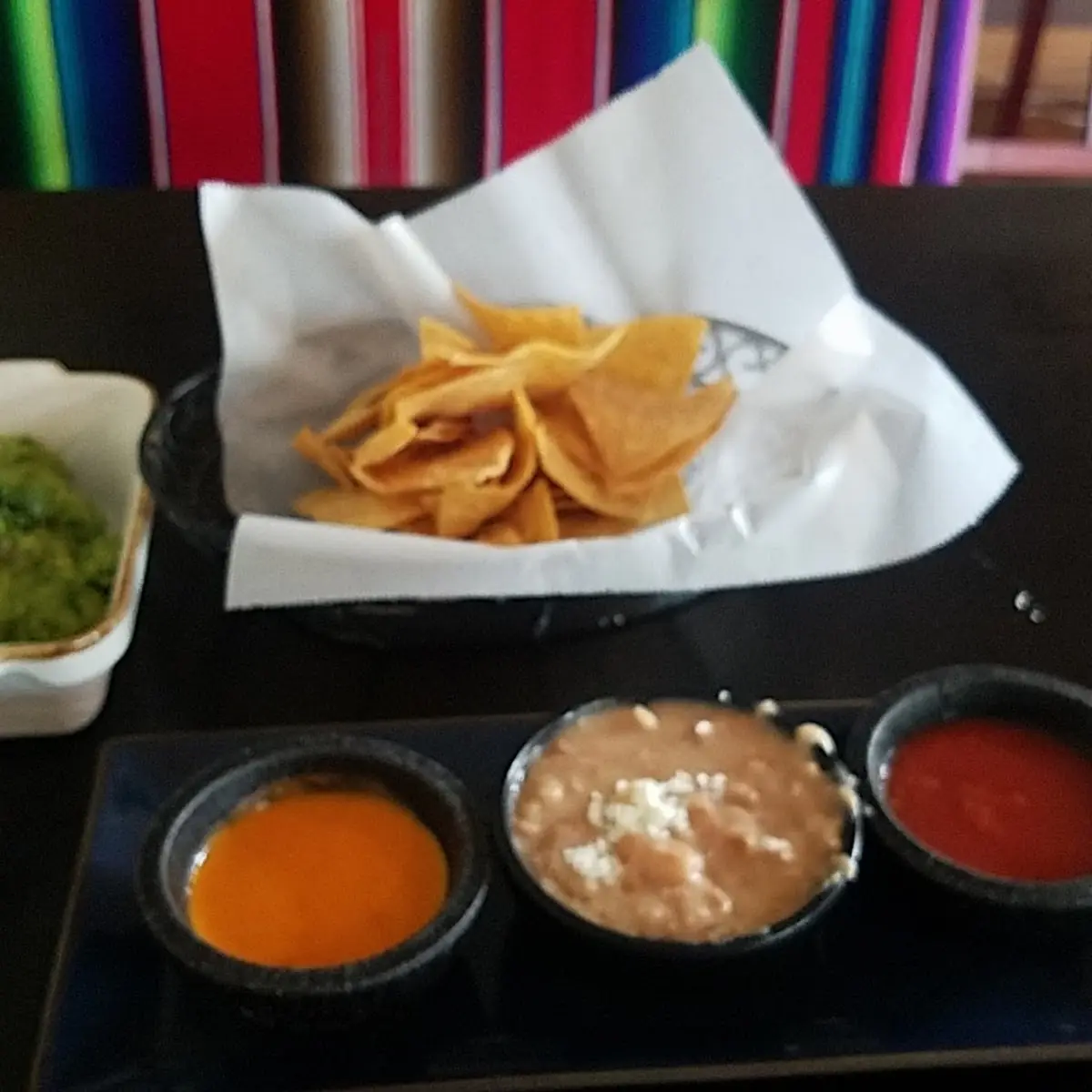 Salsa Chips and Guacamole