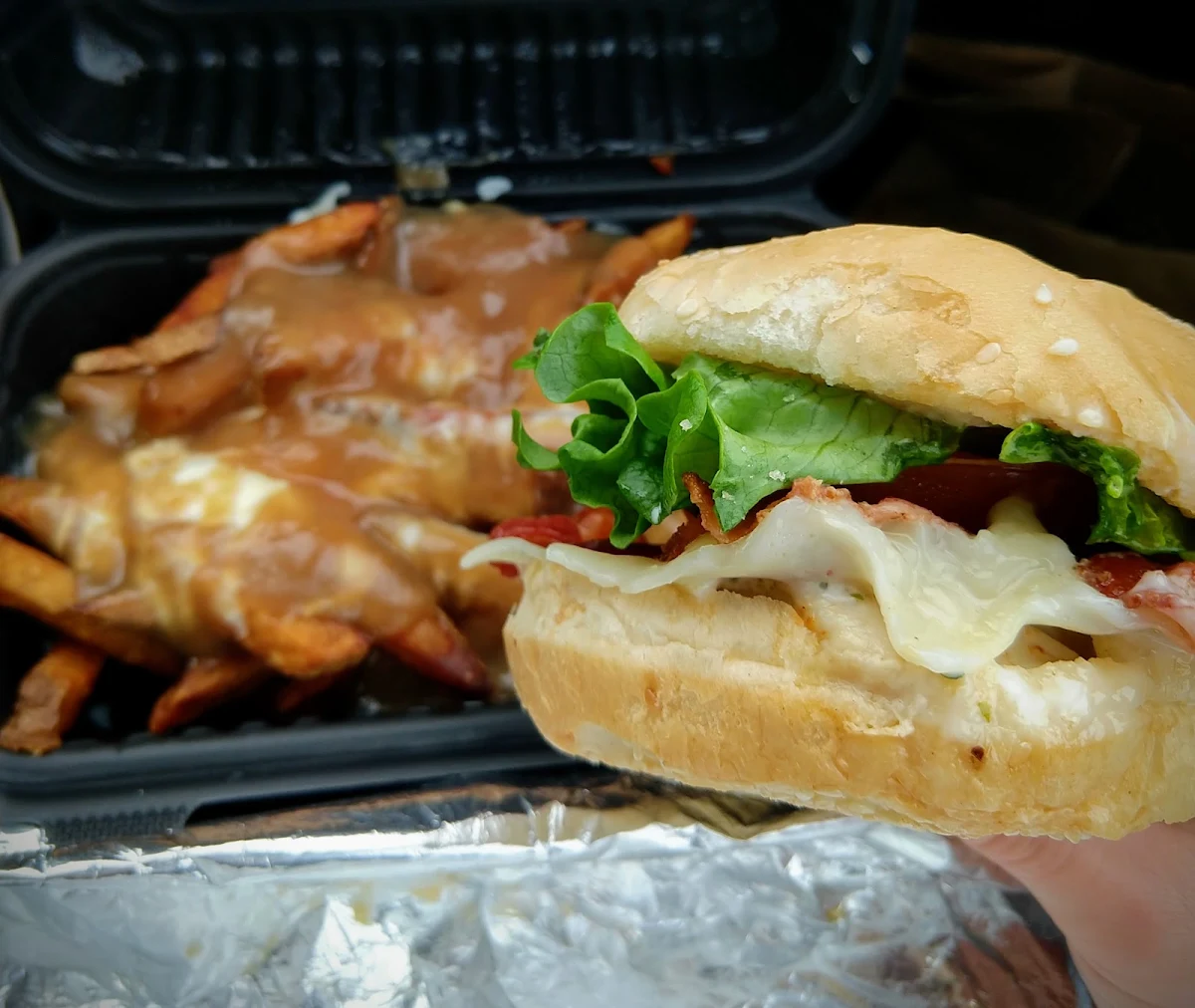 Grilled Ranch Chicken Burger, La Rocque Dining
