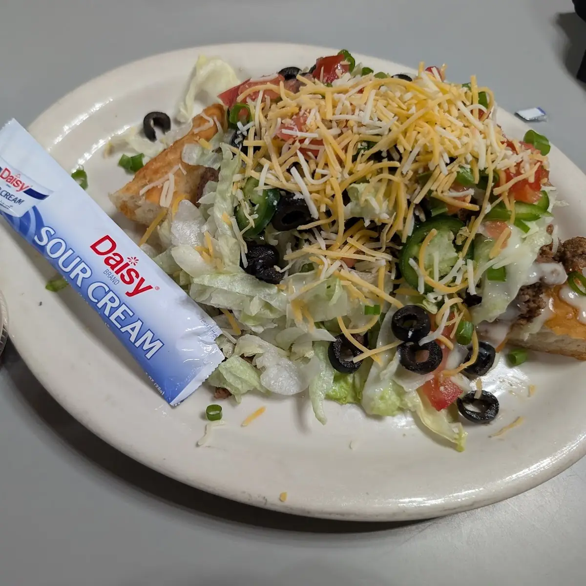Cheesy Smothered Salad Bar