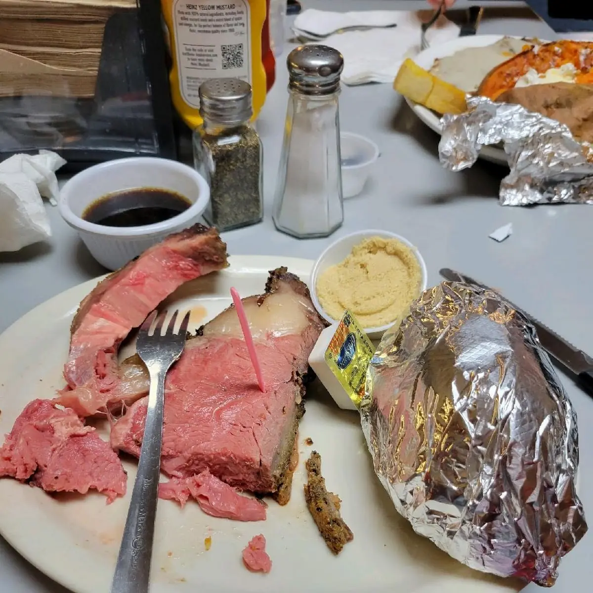 Prime Rib and Sweet Potato