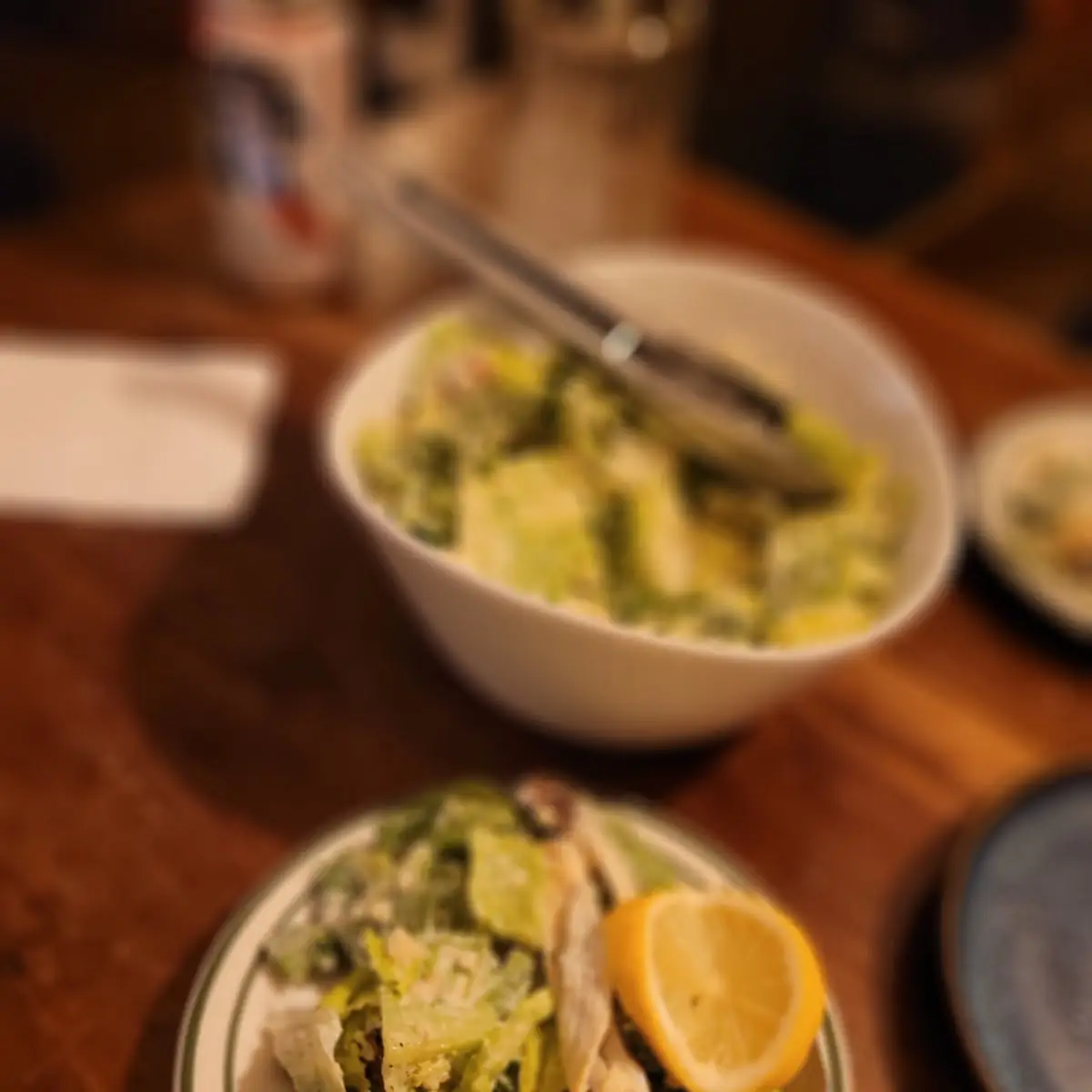 Salade César Smoked Trout Dressing